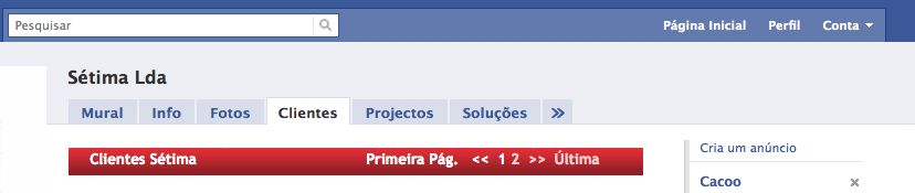 Facebook Sétima